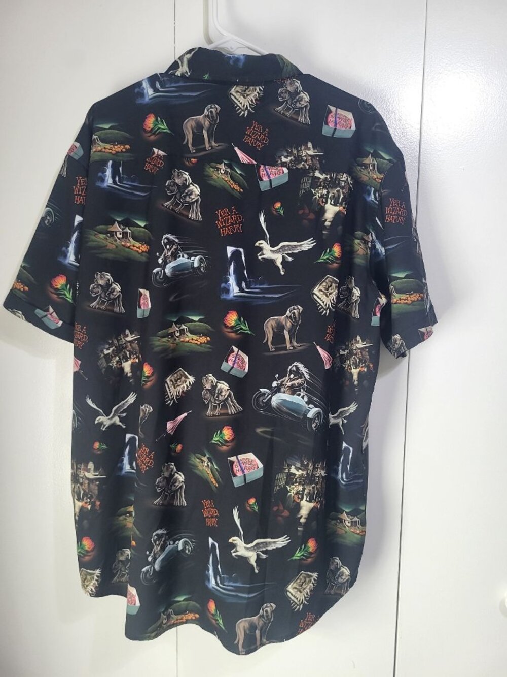 RSVLTS Harry Potter “Yer A Wizard, Harry” Mens XXL Button Up Shirt Kunuflex - Picture 2 of 7